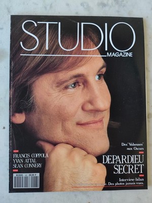 STUDIO MAGAZIN - depardieu yvan attal sean conery coppola 1991 - Ausgabe 48