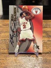 Khalid El-Amin 2000-01 Fleer E-X Rookie RC 0220/1500  #125 Chicago Bulls card