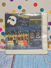 Vintage Phantom Of The Opera Beverage Napkins NIP 1988 Painting The Town