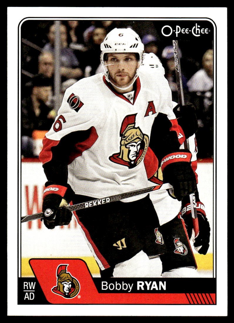 2016-17 O-Pee-Chee #545 Bobby Ryan Ottawa Senators Hockey Card