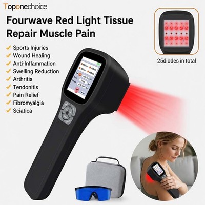 Cold Laser Therapy Device FourWave 650nm 808nm 905nm 980nm Joint Pain Relief