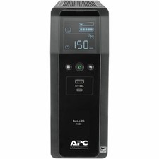 APC - UPS Battery Backup Pro, 1500VA/900W, Tower, 10 Outlets, LCD Display, US...