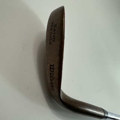 Wilson Harmonized Béryllium Cuivre 55* Sand Wedge SW tige acier RH 36 | eBay