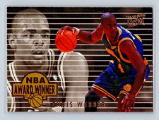 1994-95 Fleer Ultra CHRIS WEBBER Golden State Warriors NBA Rookie of the Year #4