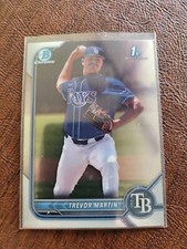 2022 Bowman Draft Chrome Base #BDC-184 Trevor Martin 1st Bowman - Tampa Bay Rays