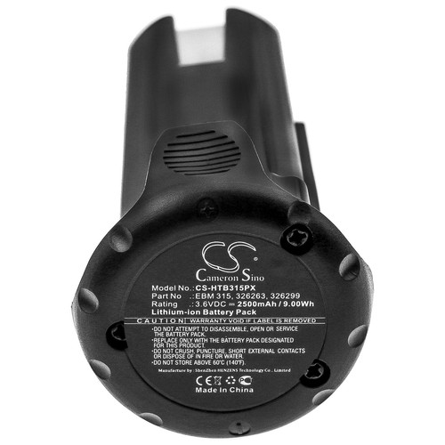 Battery for Bostitch GFN1664K 9B12070R 2500mAh 3.6V - Picture 3 of 4