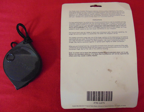RADIO SHACK / ARCHER VINTAGE PORTABLE SHORTWAVE-LISTENING ANTENNAS QTY: 2 - Zdjęcie 7 z 7