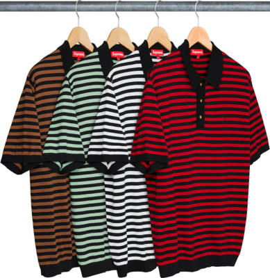 Knit Polo - spring summer 2018 - Supreme - トップス Knit Polo - spring summer 2018 - Supreme - トップス