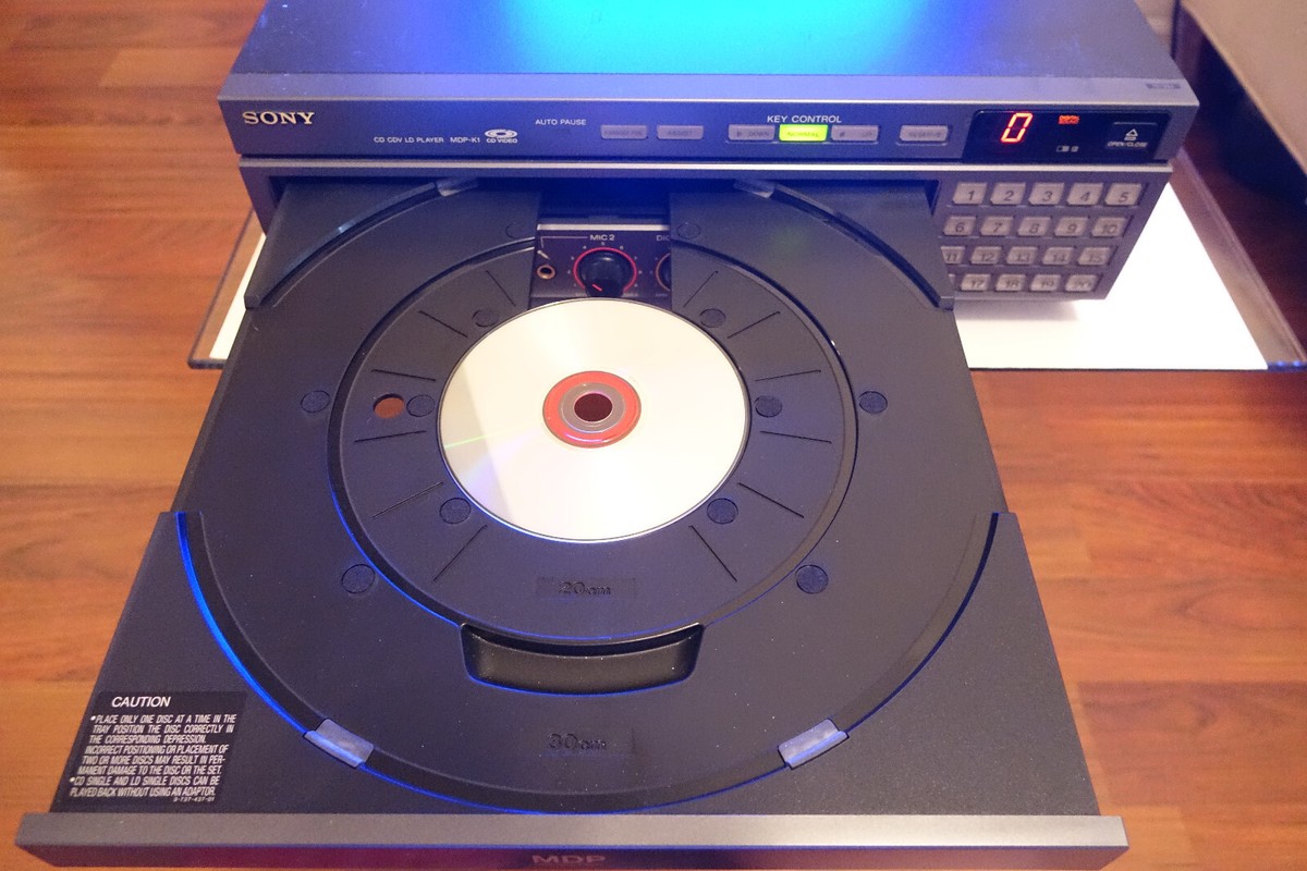 【希少】SONY MDP-K1 レーザーディスク LD CD カラオケ対応機 希少】SONY MDP-K1 レーザーディスク LD CD カラオケ対応機 【公式通販】