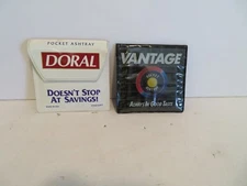 DORAL & VANTAGE  Cigarettes Portable Ashtray by RJR   USED
