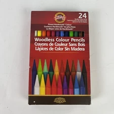Koh-I-Noor Woodless Colored 12-Pencil Set, Assorted Colors Hardtmuth (2012)