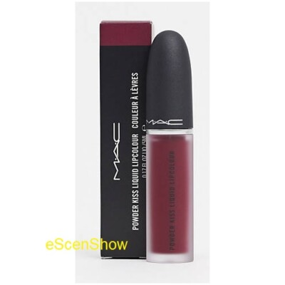 #ad #ad MAC COSMETICS POWDER KISS LIQUID LIPCOLOUR LIP COLOR LIPSTICK .17 OZ 5 ML NIB $17.94