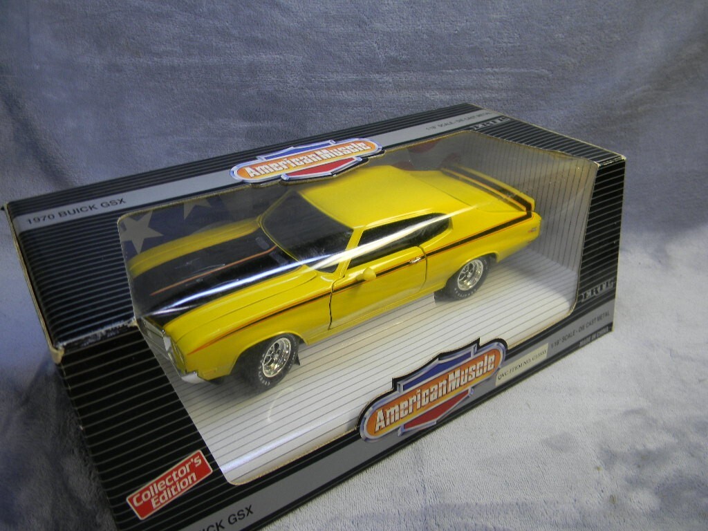 Ertl American Muscle 1970 Buick GSX Yellow 1 18 for sale online | eBay