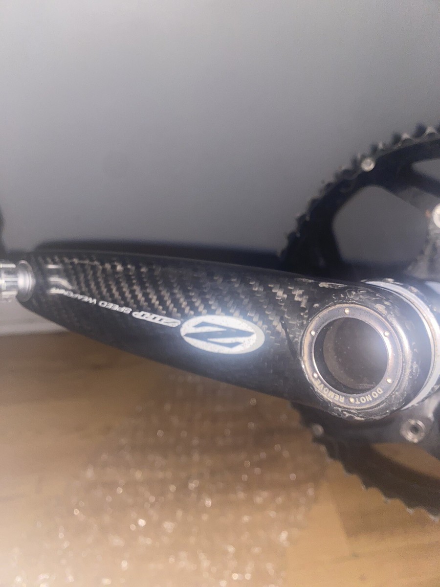 Zipp Vuma Quad 170mm 50T Crankset TEFLON RINGS BB30 110BCD Zipp Vuma Quad 170mm 50T Crankset TEFLON RINGS BB30 110BCD