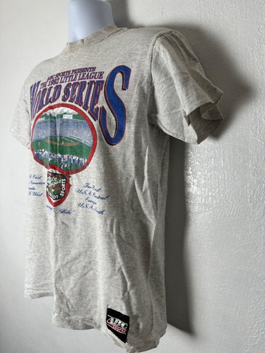 Camiseta De Colección 1992 Nuez moscada Serie Mundial de Pequeñas Ligas ABC Deportes Hecha en EE. UU. Puntada Única - Imagen 4 de 12