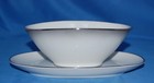 Rosenthal gravy boat with attached underplate: Bettina shape, "Elegance" pattern — photo 1