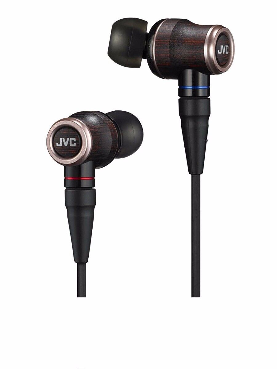 JVC HA-FW02 WOOD 02 inner Hi-Res Audio In-Ear Headphones JVC HA-FW02 WOOD 02 inner Hi-Res Audio In-Ear Headphones