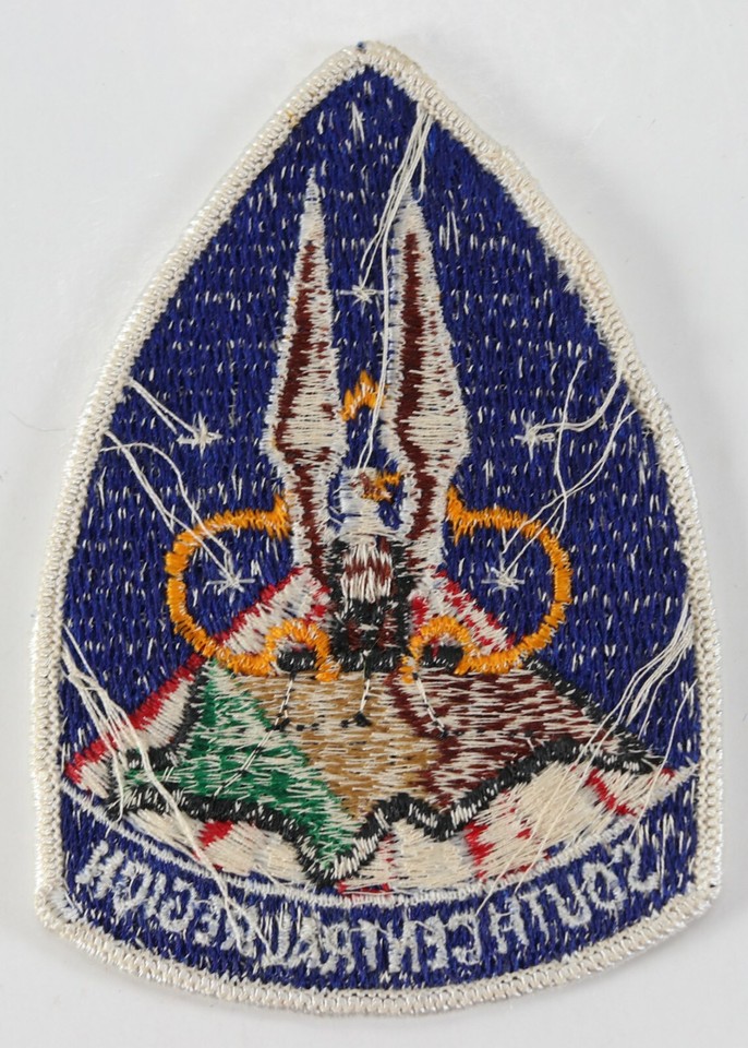 Vintage South Central Region White Border Teardrop Camp Boy Scout BSA
