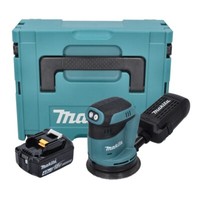 Makita Dbo 180 M1J Akku Exzenterschleifer 18 V 125 Mm + 1X Akku 4,0 Ah + Makpac