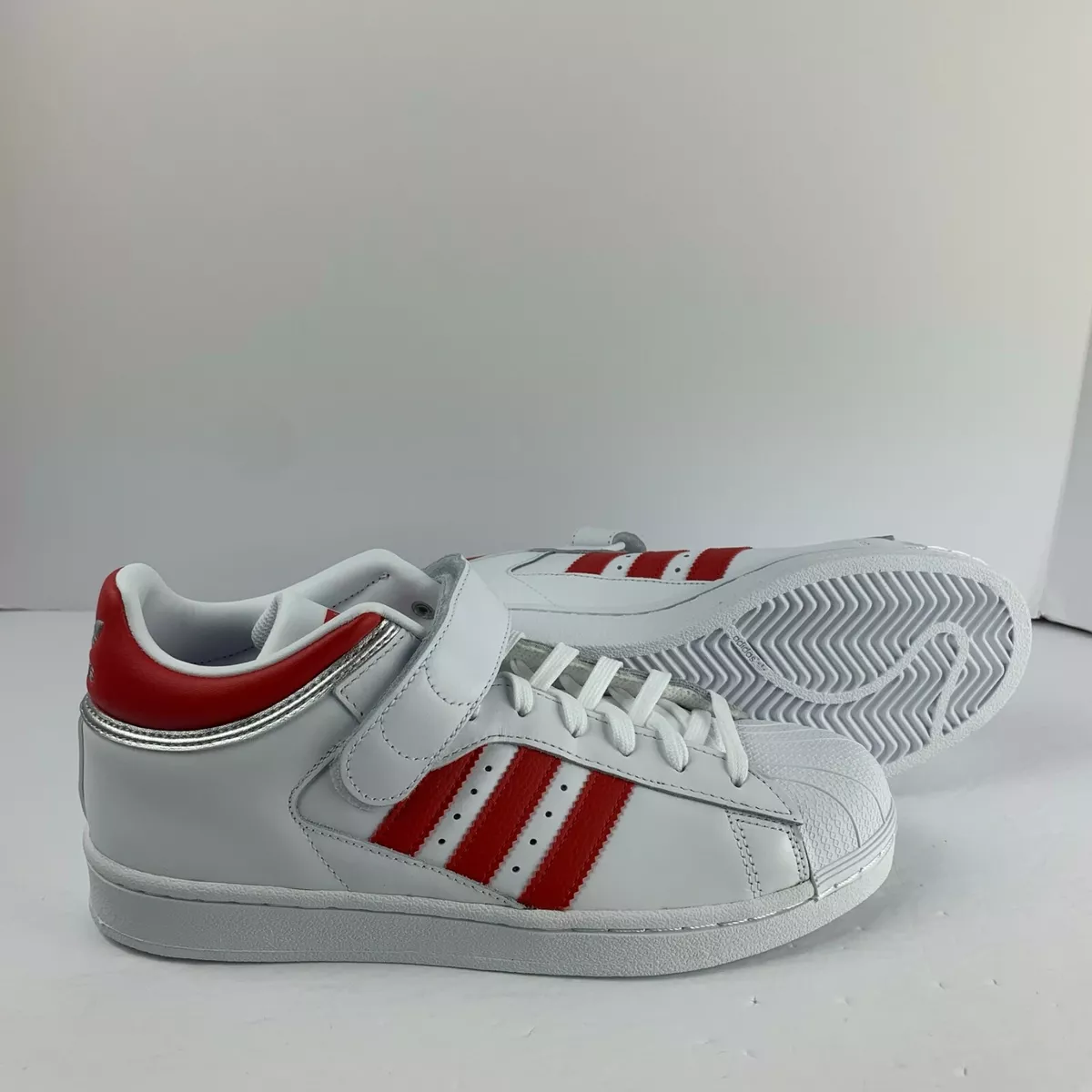 adidas Pro Shell Sneakers Casual Sneakers White Mens Size 8 eBay