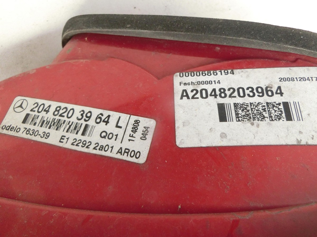 Rückleuchte Rücklicht Heckleuchte Li orig LED für W204 S204 C220 