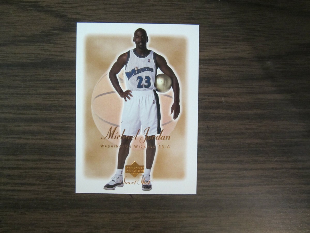 2001-02 Upper Deck Sweet Shot # 90 Michael Jordan Card (J