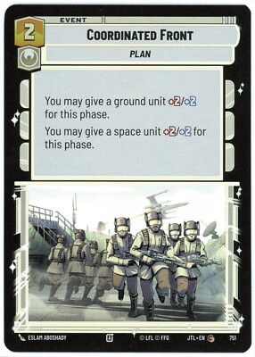 Coordinated Front - Foil - 751 - Jump to Lightspeed - SWU