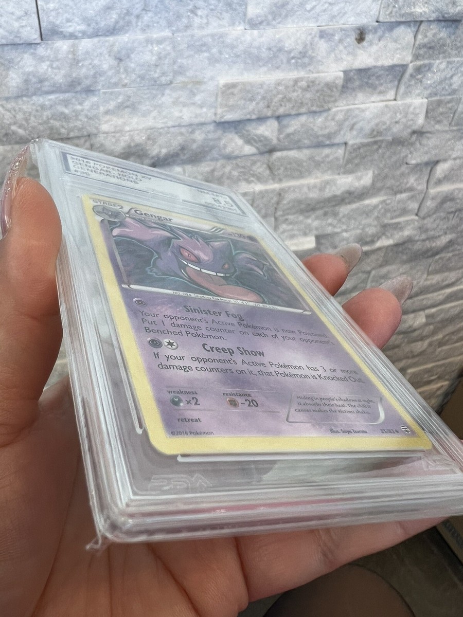 2016 Pokemon XY Generations Gengar Holo #35/83 Graded AGS 8.5 Mint