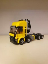 Lego city heavy hauler highline truck+hiab yellow  L@@k