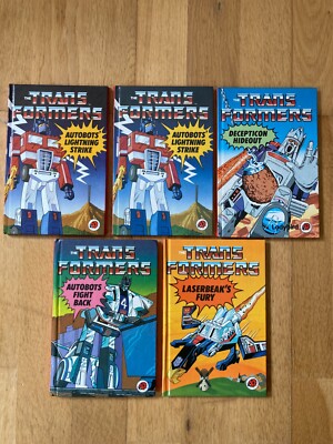 Transformers Ladybird Buch Lot 5 Marvel UK G1