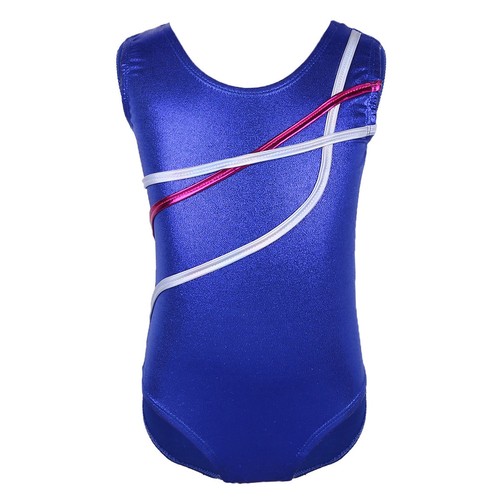 Girls Ballet Leotard Kids Sport Gymnastics Gym Tutu Jumpsuit Unitards Dancewear - Picture 82 of 101
