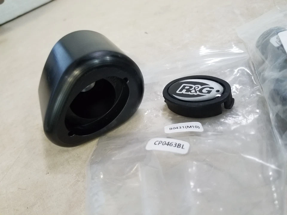 Protector de choque R&G CP0463BL Aero, negro para Honda, CP0463BL Foto 2 de 4