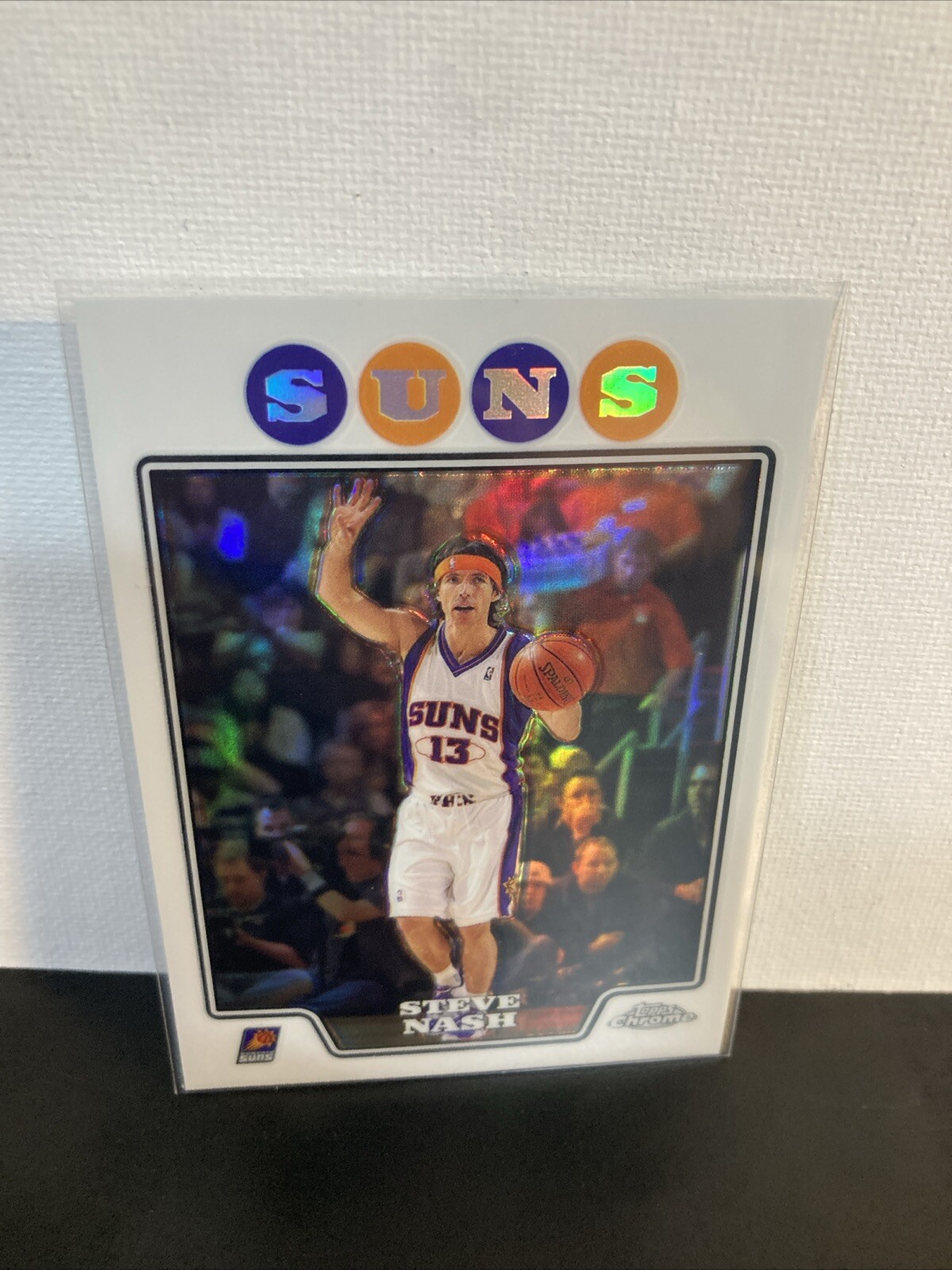 2008-09 Topps Chrome - Refractor #13 Steve Nash