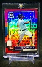Ronald Acuna Jr Card Rare Refractor SSP Insert Low Print - Mint NM 💎🔥