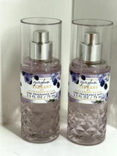 2 Bath & Body Works Gingham Vibrant Travel Mini Fine Fragrance Mist 2.5 oz