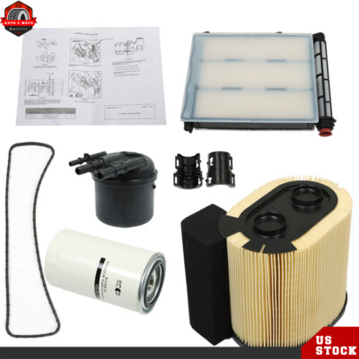 For 2017-2019 Ford Super Duty 6.7L Powerstroke Diesel Oil Air & Fuel Filter Kit