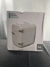 Caynel MJ499 Blue Portable Cool And Warm Personal Compact Mini Fridge 4L