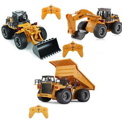 toy diggers and dumpers