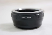 FOTOIOX PENTAX PK LENS ADAPTER FOR FUJIFILM X DIGITAL CAMERAS MINT 