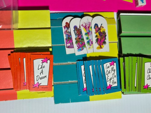 Vintage 1986 Jem Fashion Flash Board Game Milton Bradley Hasbro Nearly Complete - Picture 9 of 24