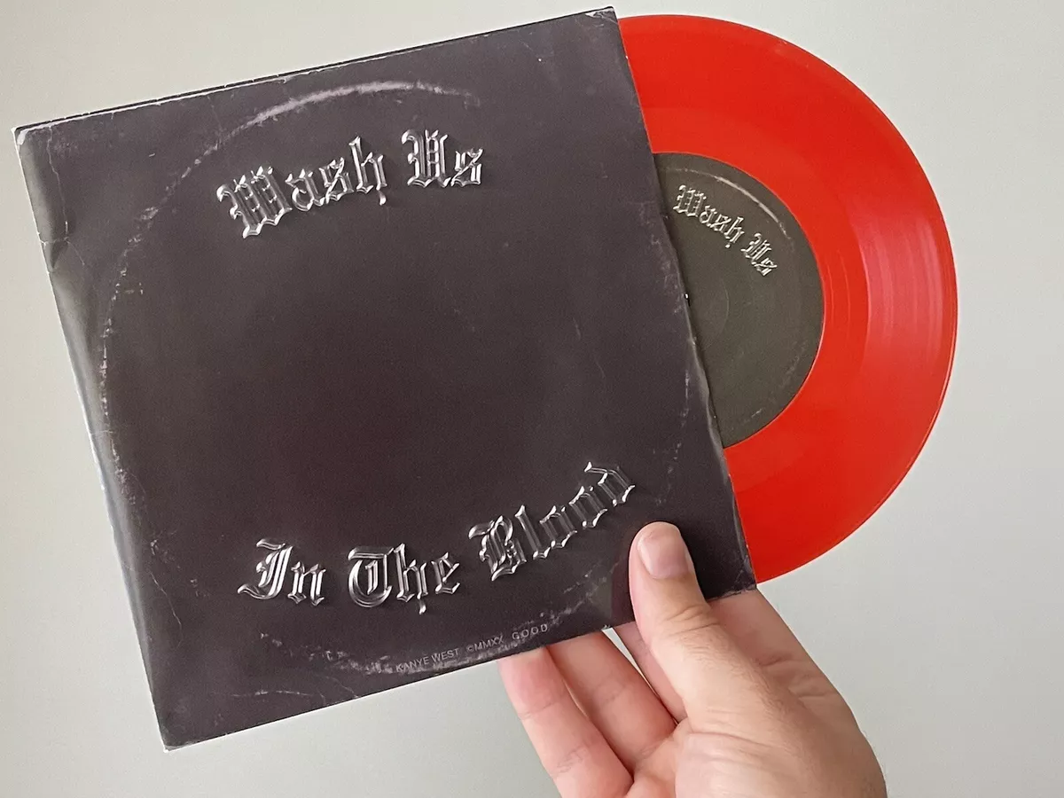 Kanye West - Wash Us In The Blood 7 Red Vinyl Travis Scott NEW