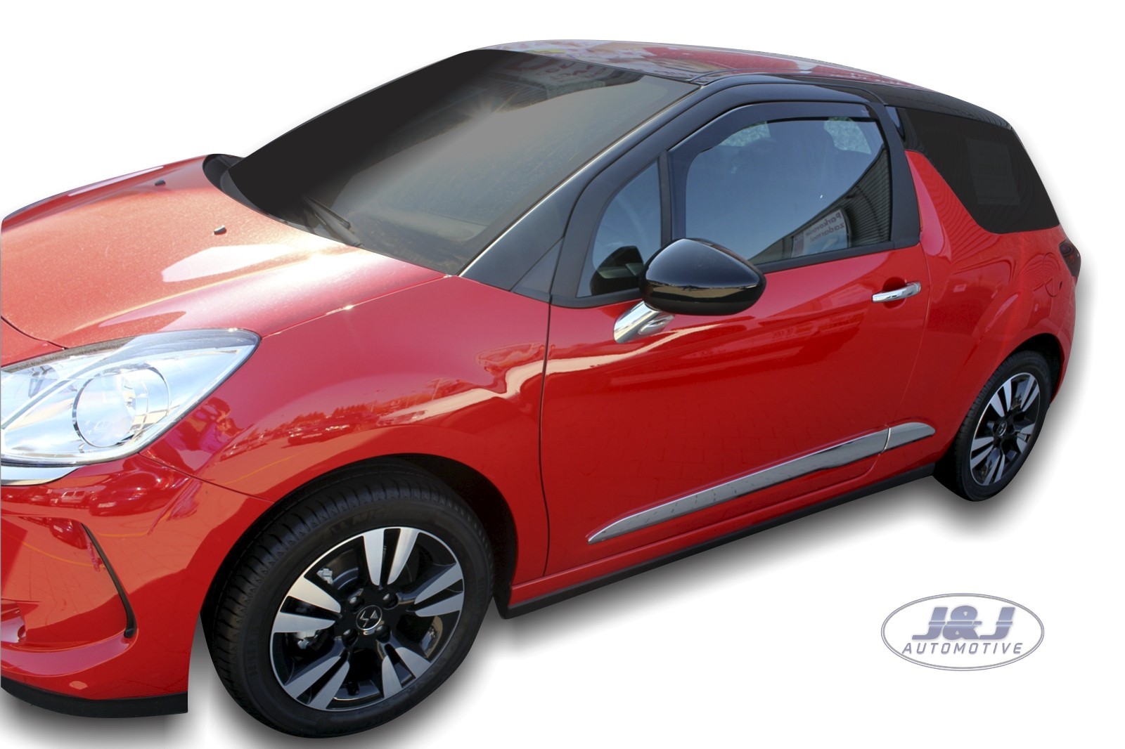 TO FIT Citroen DS3 3 door Front wind deflectors 2pc set TINTED HEKO eBay