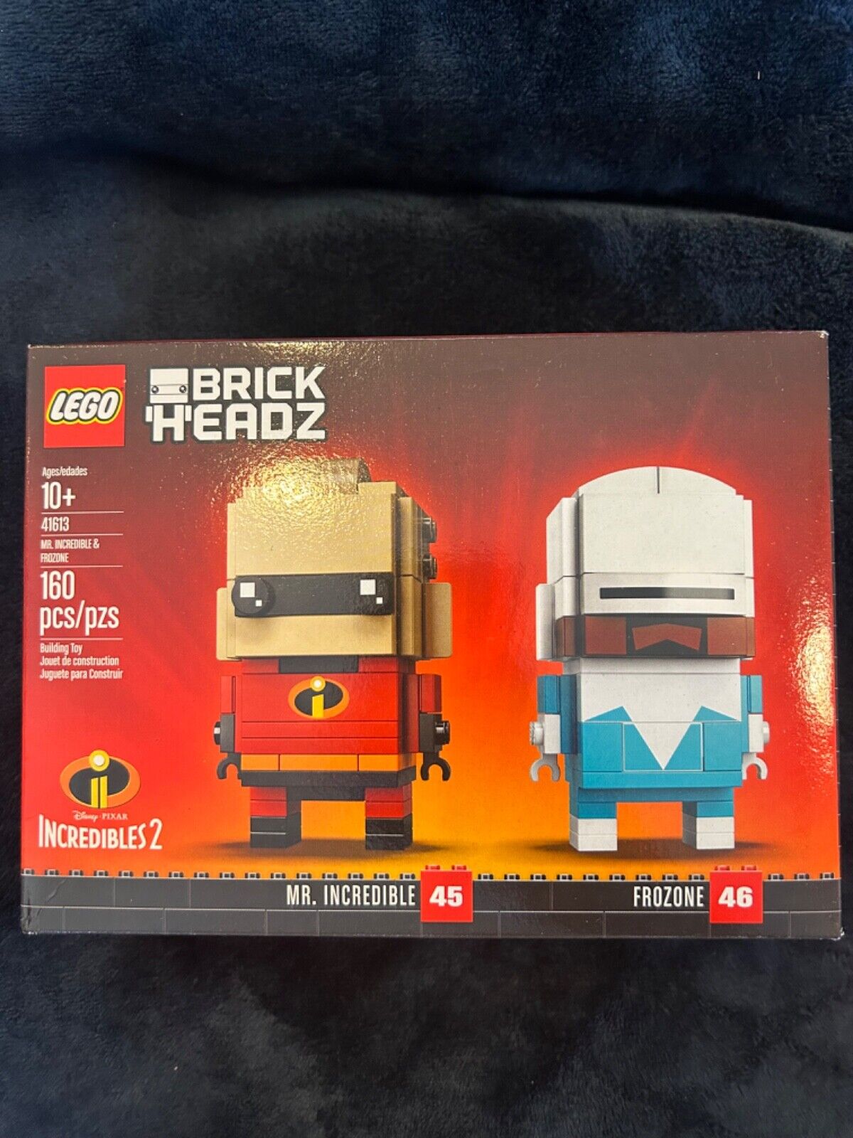 LEGO 41613 BRICKHEADZ: The Incredibles Mr. Incredible & Frozone (160 pieces)