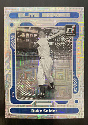 2023 Donruss Elite Series Vector Duke Snider Brooklyn Dodgers #E4