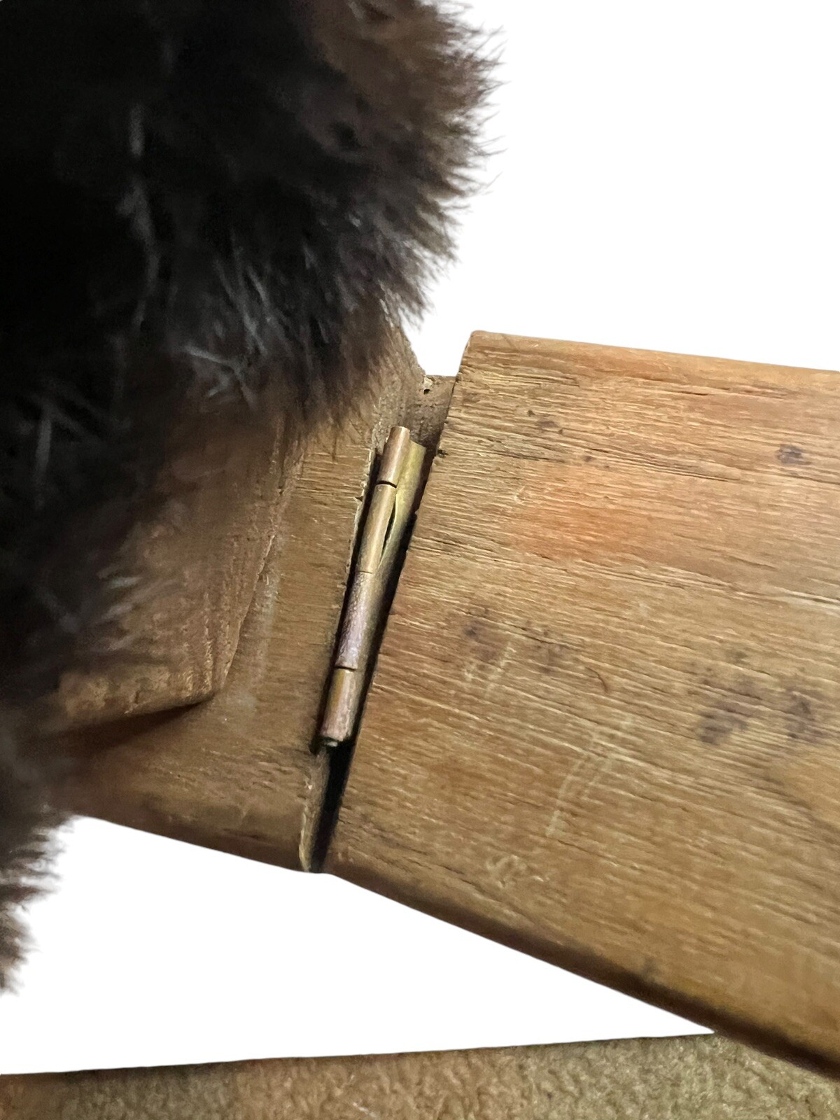 Zooline Lion MCM JV Orel Wood Desk Decor Office Pen Ink Holder Box