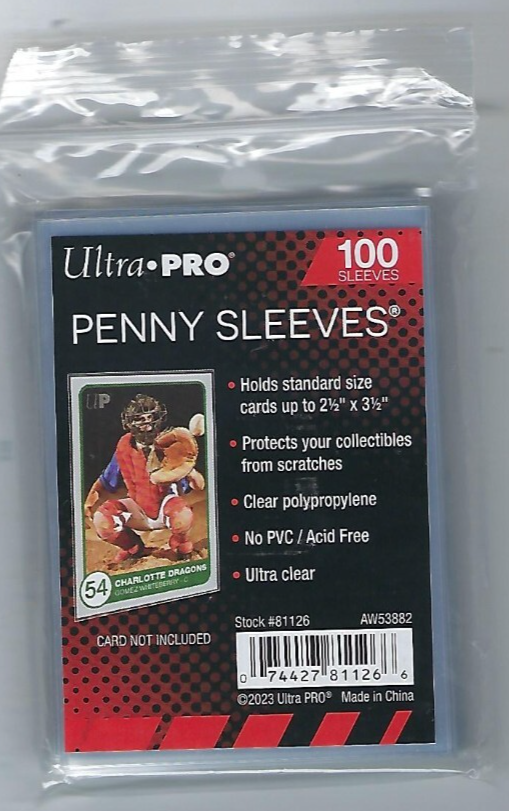 1000 Ultra Pro Sports Card Soft Penny Sleeves FREE SHIPPING | eBay