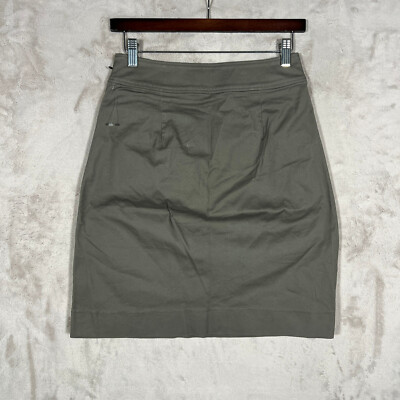 Tomas Maier Uniqlo Skirt Size Chino Green Front tie