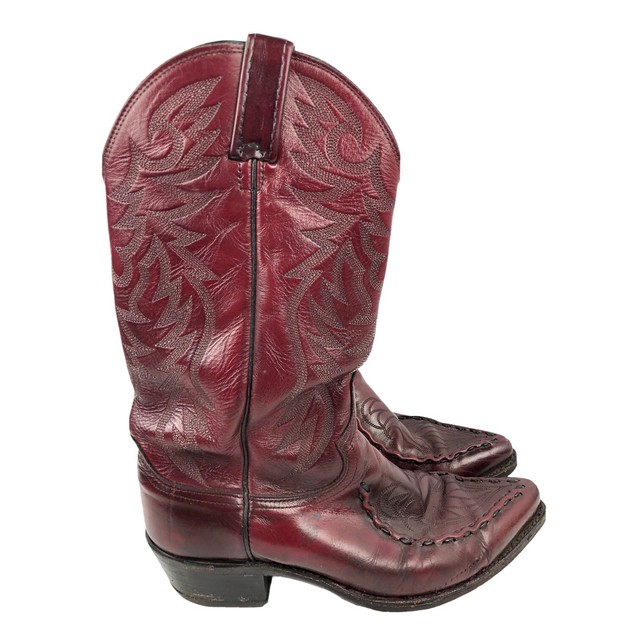 dan post black cherry boots