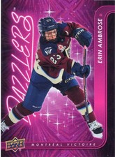 2024-25 Upper Deck PWHL Dazzlers Pink Erin Ambrose #DZ-18