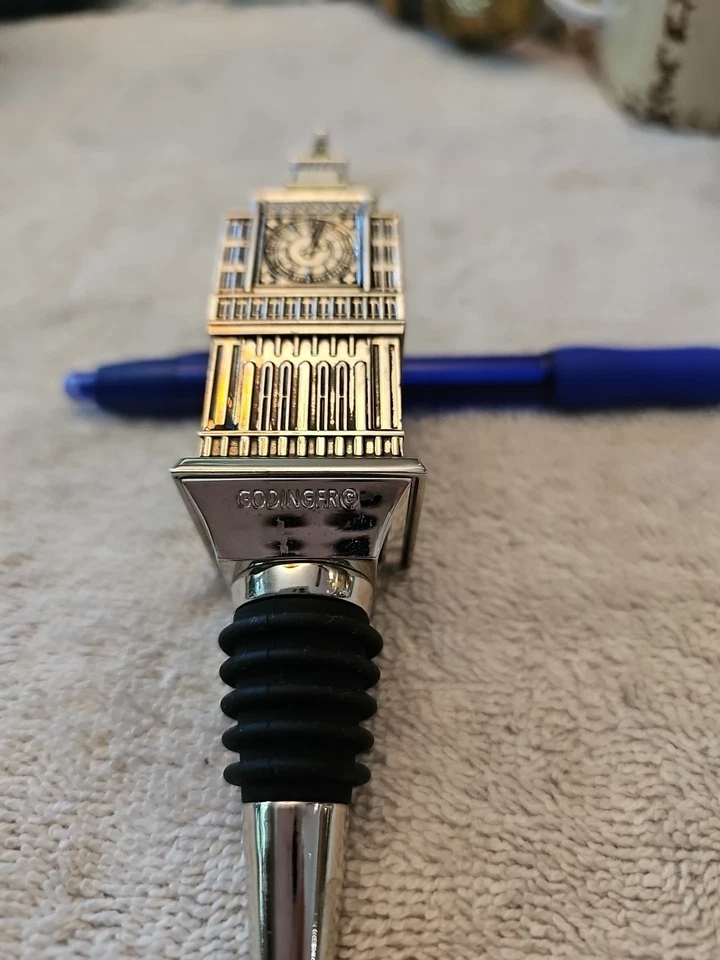 Tapón de botella Godinger Big Ben vintage Foto 2 de 4